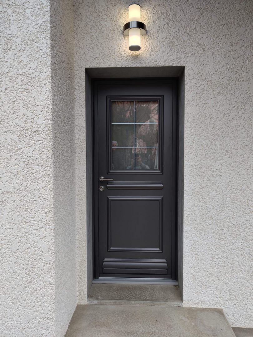 Porte KLINE aluminium La Balme de Sillingy